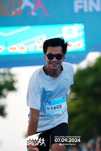 Race photo from KBP City Run 2024