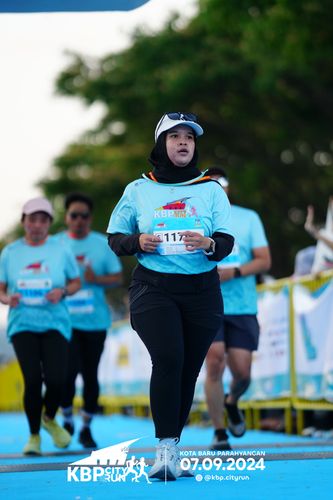 Race photo from KBP City Run 2024