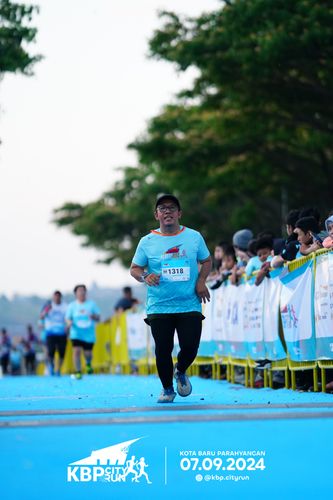 Race photo from KBP City Run 2024