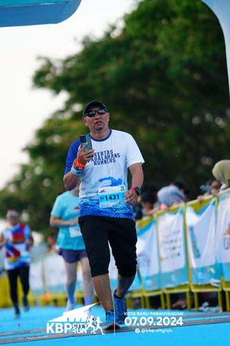 Race photo from KBP City Run 2024