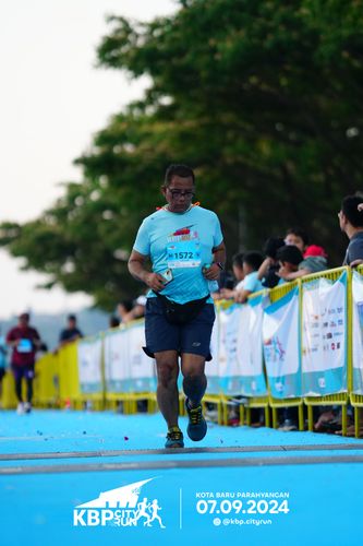 Race photo from KBP City Run 2024