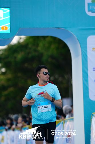 Race photo from KBP City Run 2024