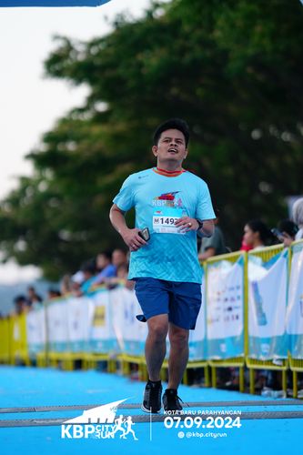 Race photo from KBP City Run 2024