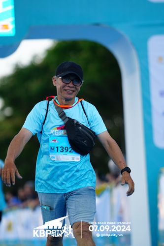 Race photo from KBP City Run 2024