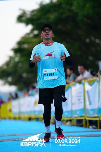 Race photo from KBP City Run 2024