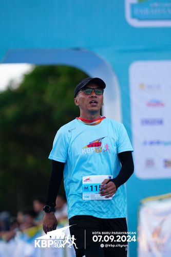 Race photo from KBP City Run 2024