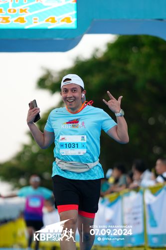 Race photo from KBP City Run 2024