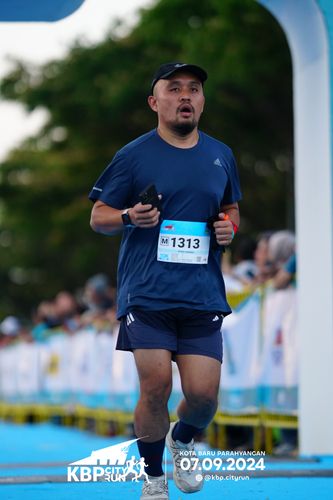 Race photo from KBP City Run 2024