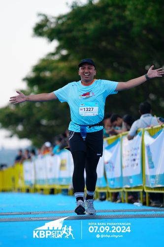 Race photo from KBP City Run 2024