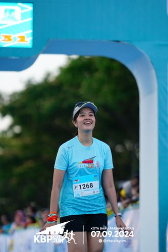 Race photo from KBP City Run 2024