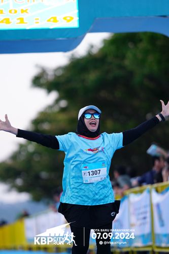 Race photo from KBP City Run 2024