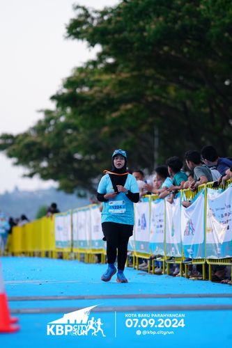 Race photo from KBP City Run 2024