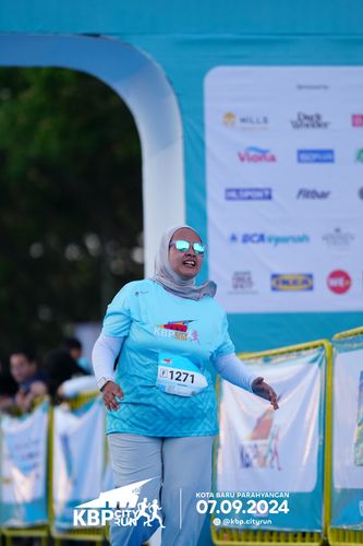 Race photo from KBP City Run 2024