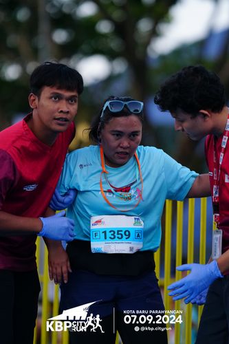 Race photo from KBP City Run 2024