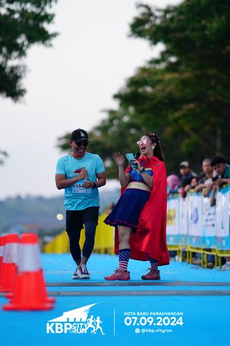 Race photo from KBP City Run 2024