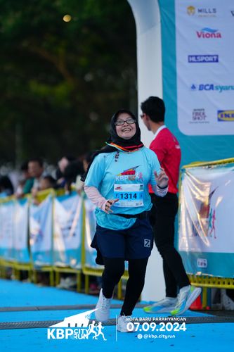 Race photo from KBP City Run 2024