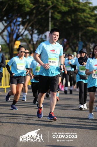 Race photo from KBP City Run 2024
