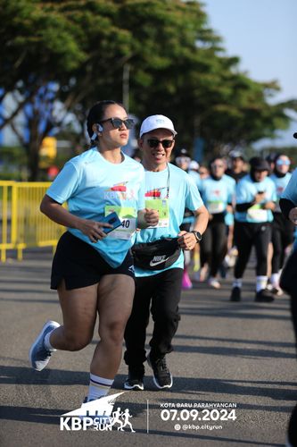 Race photo from KBP City Run 2024