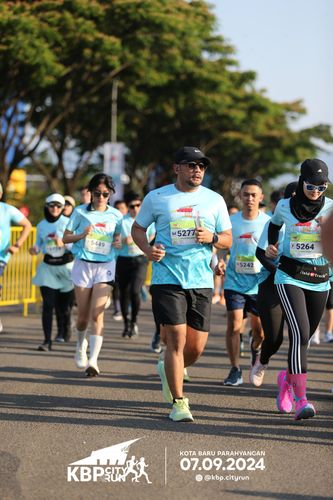Race photo from KBP City Run 2024