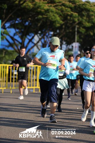 Race photo from KBP City Run 2024