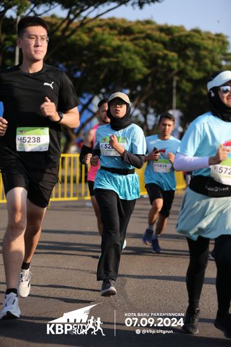Race photo from KBP City Run 2024