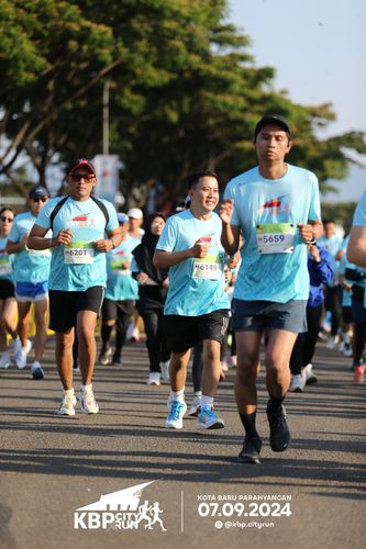 Race photo from KBP City Run 2024