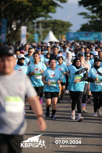 Race photo from KBP City Run 2024