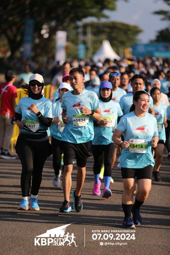 Race photo from KBP City Run 2024