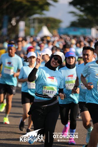 Race photo from KBP City Run 2024