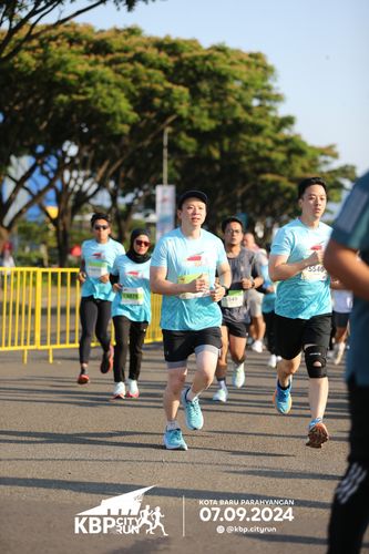 Race photo from KBP City Run 2024