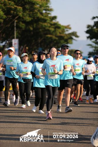Race photo from KBP City Run 2024