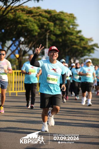 Race photo from KBP City Run 2024