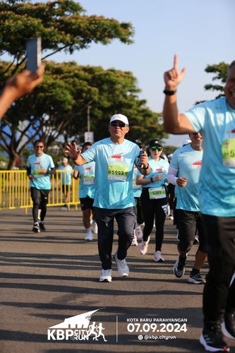 Race photo from KBP City Run 2024