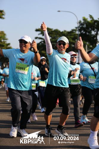 Race photo from KBP City Run 2024