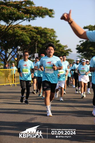 Race photo from KBP City Run 2024