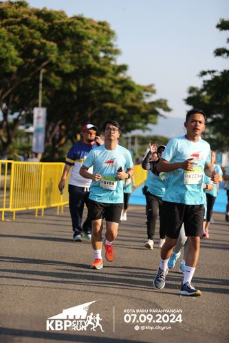 Race photo from KBP City Run 2024
