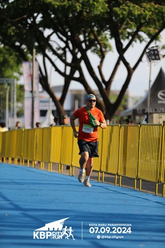 Race photo from KBP City Run 2024