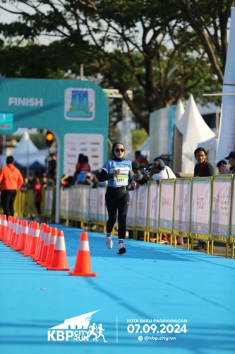 Race photo from KBP City Run 2024