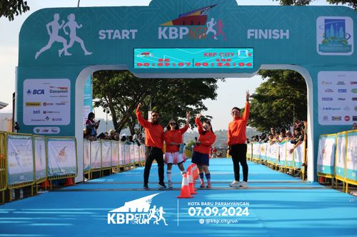 Race photo from KBP City Run 2024