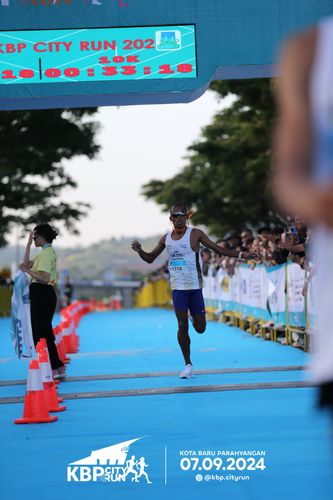 Race photo from KBP City Run 2024