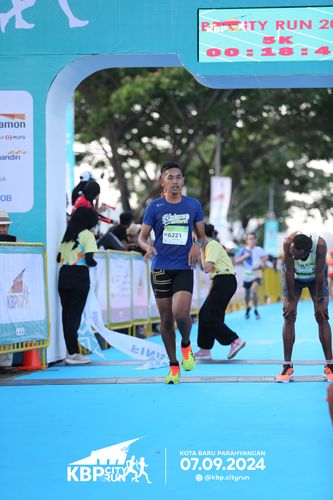 Race photo from KBP City Run 2024