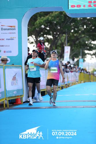Race photo from KBP City Run 2024
