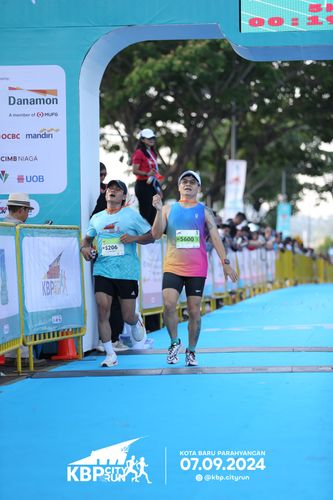 Race photo from KBP City Run 2024