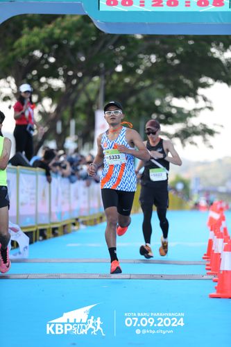 Race photo from KBP City Run 2024