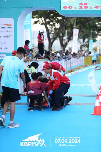 Race photo from KBP City Run 2024