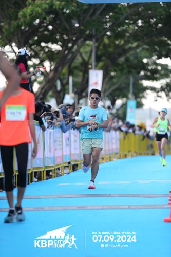 Race photo from KBP City Run 2024