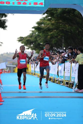 Race photo from KBP City Run 2024