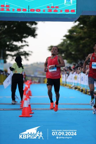 Race photo from KBP City Run 2024