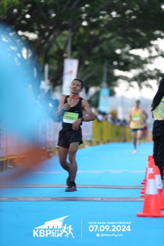 Race photo from KBP City Run 2024