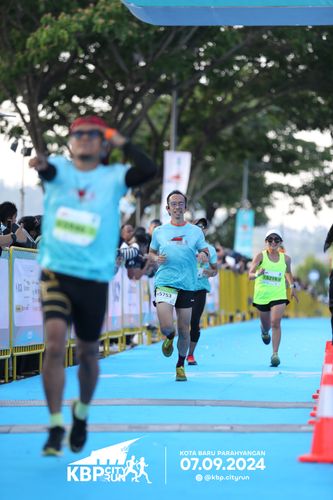 Race photo from KBP City Run 2024